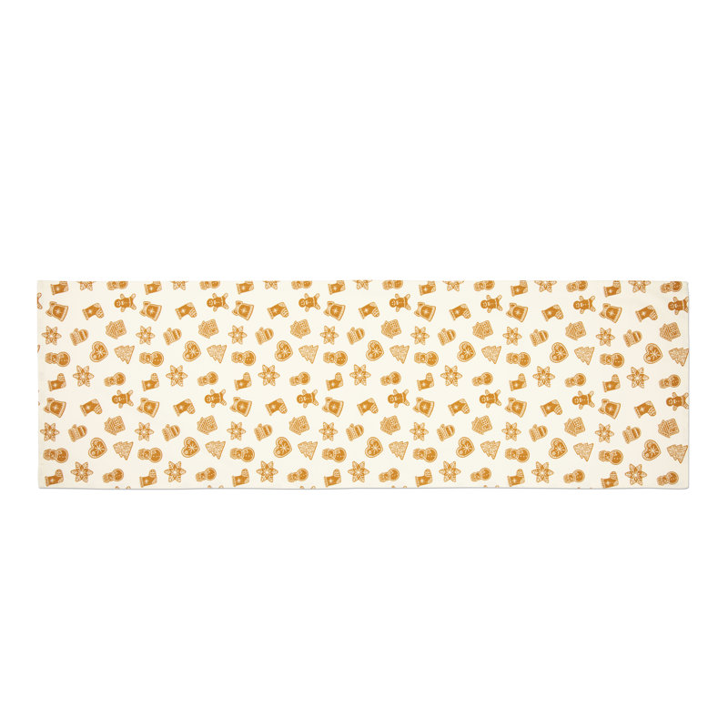 Excelsa table runner with napkins Wonderful Ginger cotton 45x140 cm multicolor