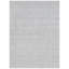 Puja Hand Loomed Area Rug in Light Gray-7881863