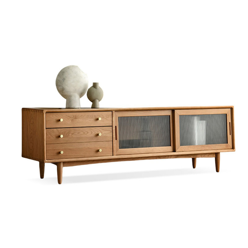 Modern Walnut Solid Wood TV Stands