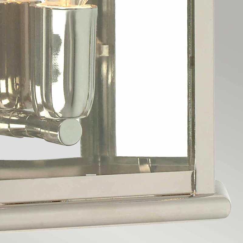 Rohrbaugh 30.5cm H Outdoor Wall Lantern, Polished Nickel