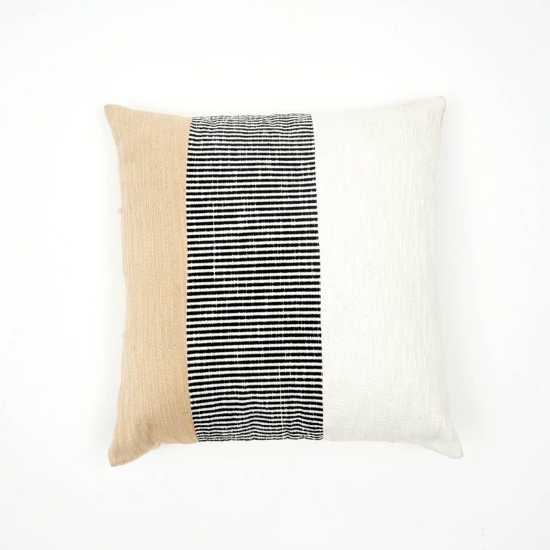 Coussin décoratif | Coussin en polyester réversible | 22 po x 22 po