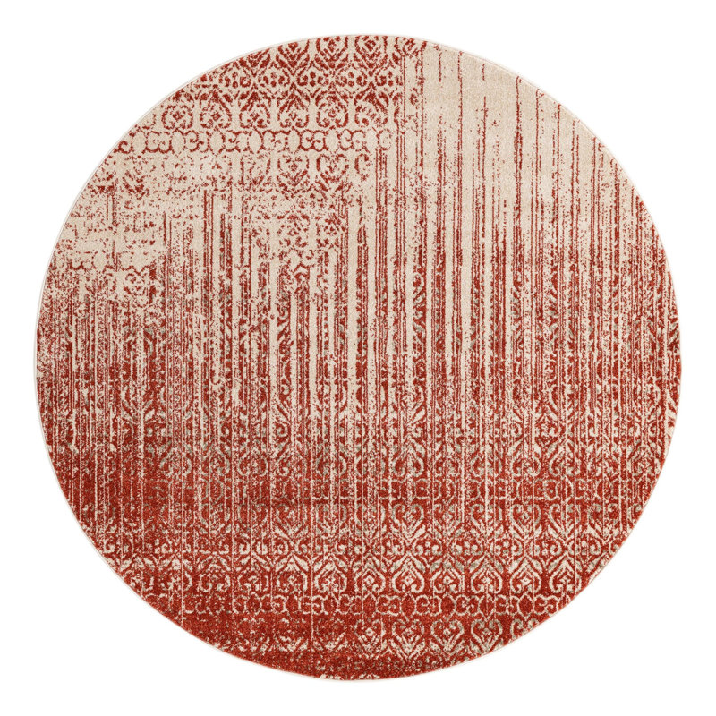 Elysee Geometric Indoor Rug, Round 6'1"