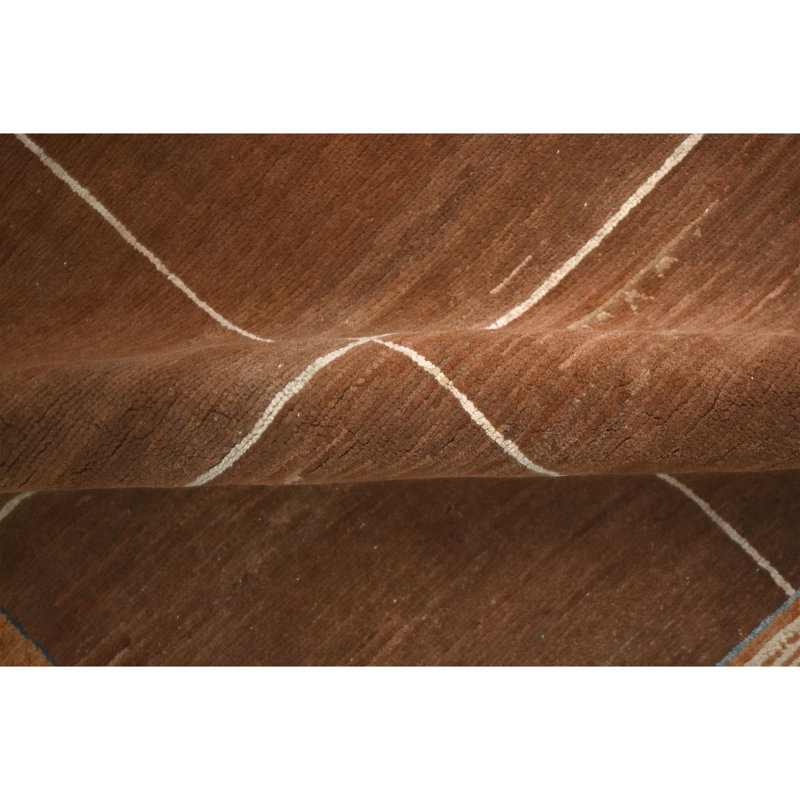Hand-Knotted High-Quality Red Area Rug