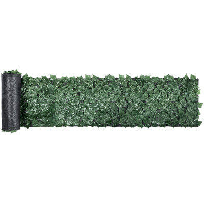 Pare-étincelles d'intimité VEVOR Ivy, haies artificielles en fausse feuille PP, panneau de verdure à 3 couches pour l'intérieur ou l'extérieur, multi-usage pour le jardin, la cour, la décoration