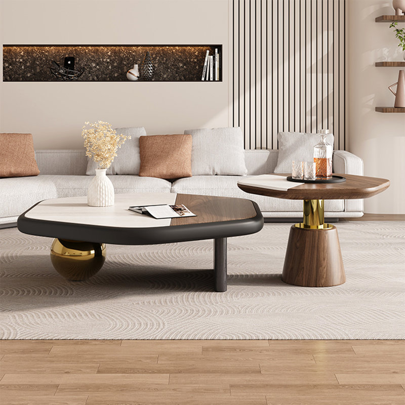 Table basse Creative en pierre supercristalline