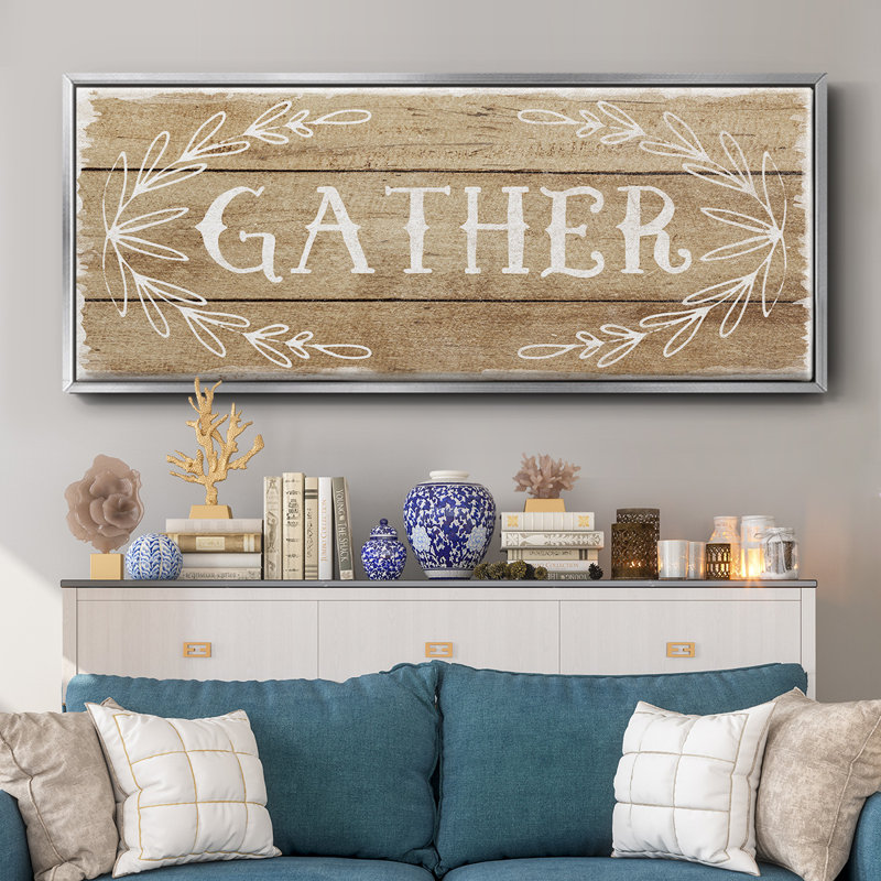 Gather - Toile encadrée