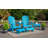 Aatikah Plastic Adirondack Chair with Ottoman and Table-26130171