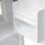 Meuble-lavabo de 20 po avec lavabo, armoire de salle de bain avec porte à fermeture douce, support de rangement et tablette ouverte, blanc (ancien SKU: WF308492AAK)