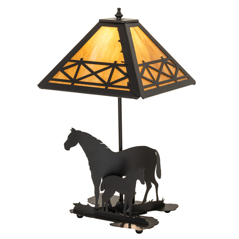 Rustic Lodge Table Lamp