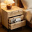 77cm W Manufactured Wood Bedside Table