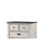 Magnifique commode bicolore avec tiroirs de rangement Farmhouse