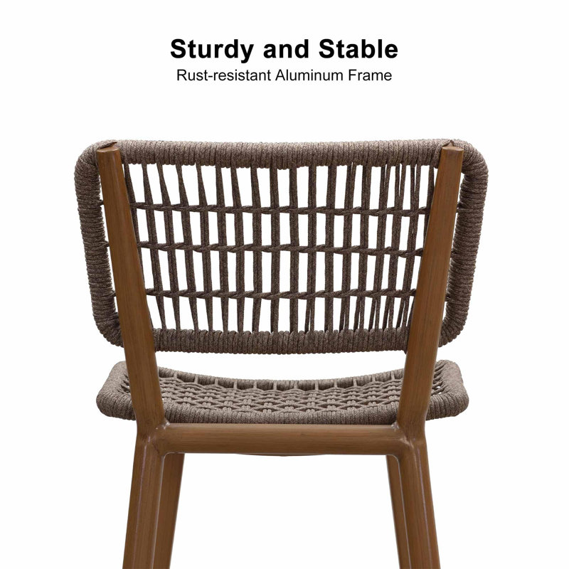 Tabouret de comptoir d'extérieur 25,20 po Dyte