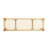 Richmond Angie Acacia Wood+Faux Rattan Bench