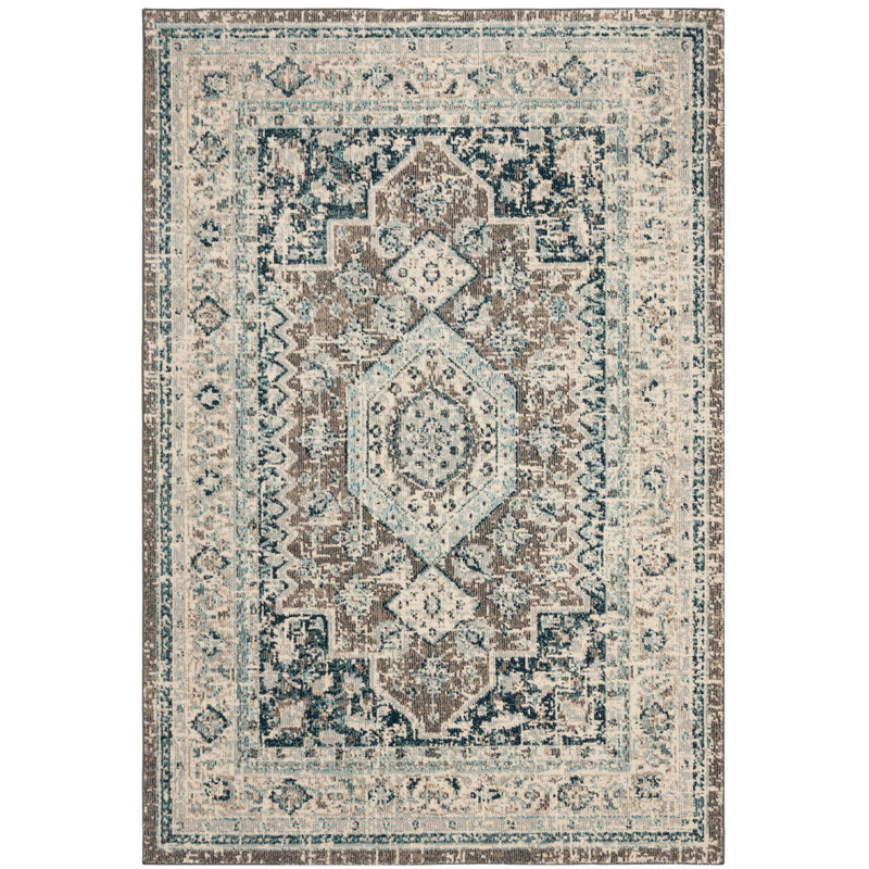Dostie 100 Performance Oriental Rug, Rectangle 9' x 12'