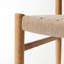 Chaise d'appoint tissée Boho - ensemble de 2