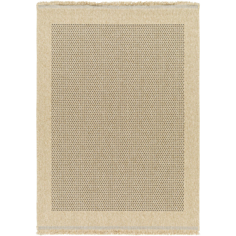 Tapis tissé à la machine Adalina, Rectangle 9 pi 2 po x 12 pi