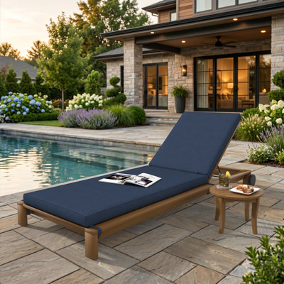 Sunbrella® Outdoor Chaise Cushion