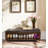 Solid Wood Shoe Storage Bench with Leather Upholstery-78379613