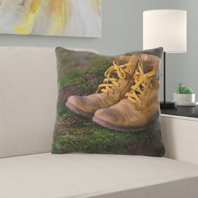 Coussin décoratif chaussures