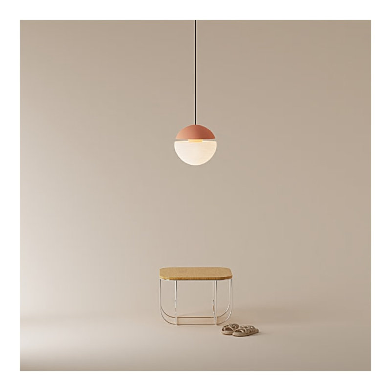 Cora Pendant Light, Blossom/Black