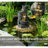 Outdoor Waterfall Fountain with LED Lights