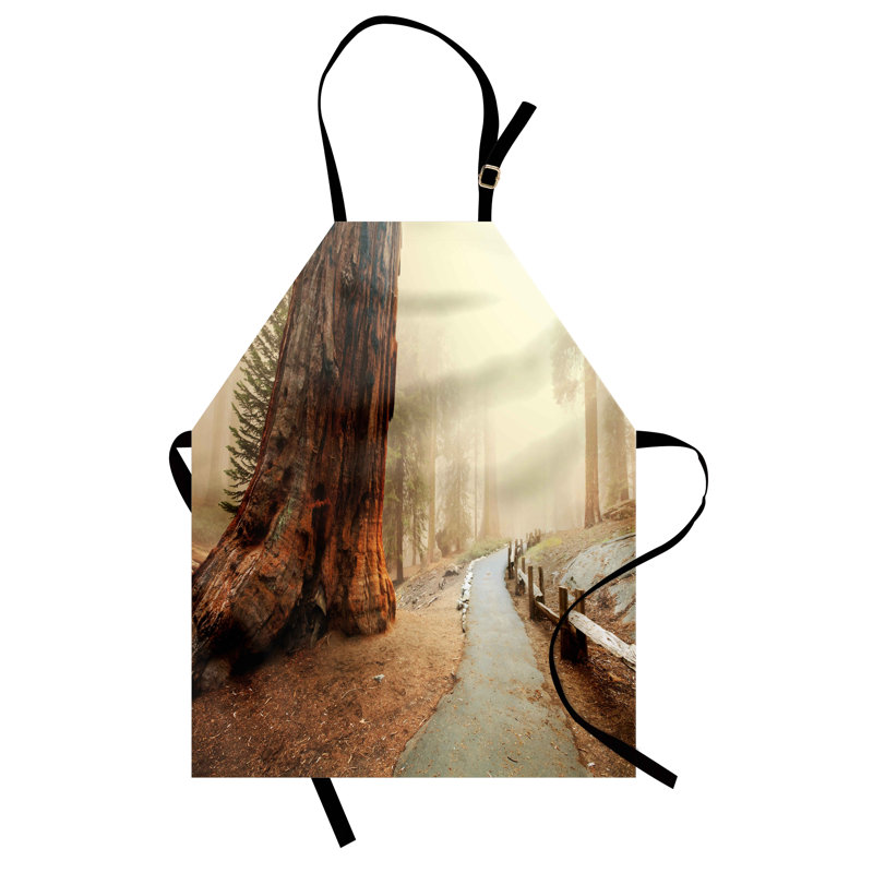 No Pattern Bib Apron