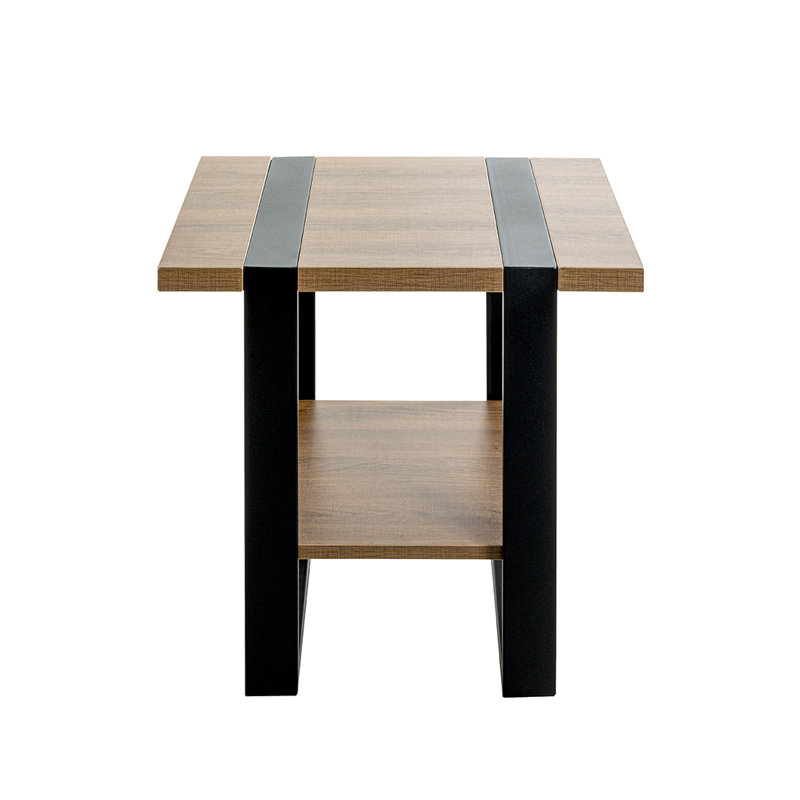 Hampshire Side Table with Storage, Oak