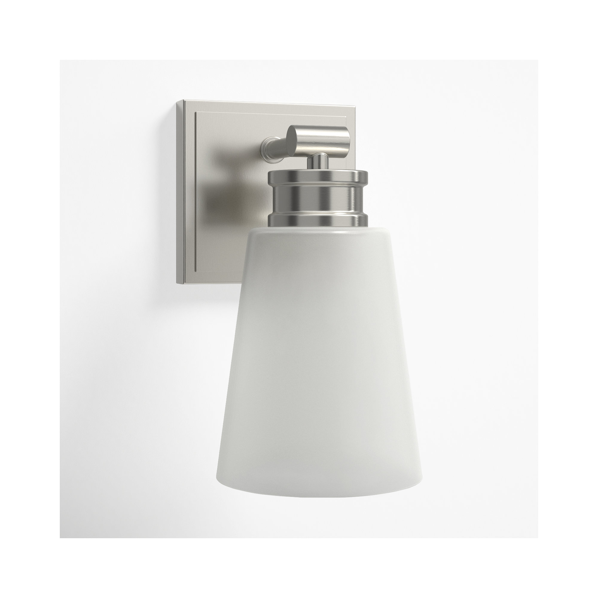 Libre 1 - Light Dimmable Armed Sconce, Nickel