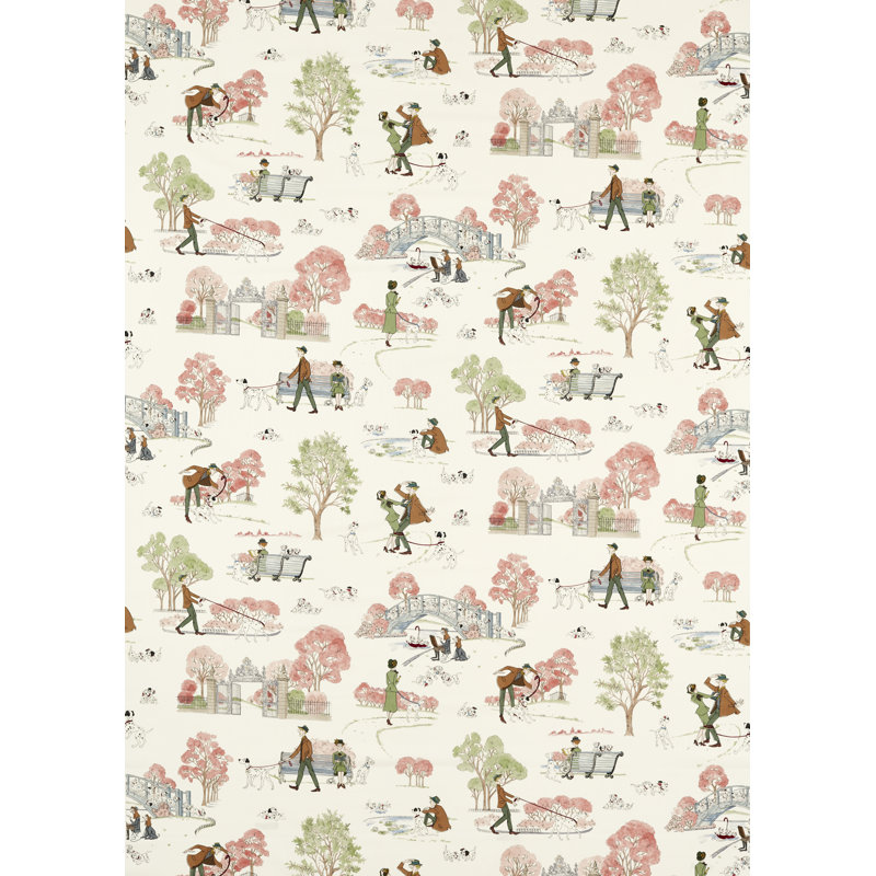101 Dalmatians Fabric, Candy Floss