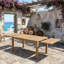 Bahama 95" Table with Double Leaf Extensions