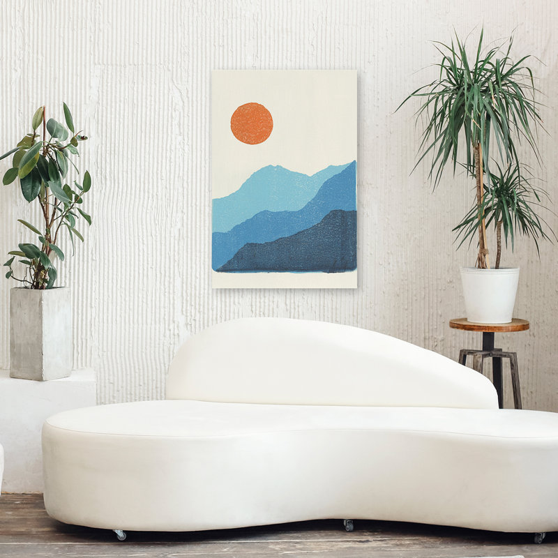 Modern And Contemporary Rise, 36" H x 24" W