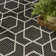 Reidy Black Modern Indoor/Outdoor Rug
