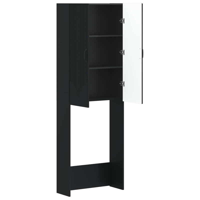 Over the Toilet Storage, Black