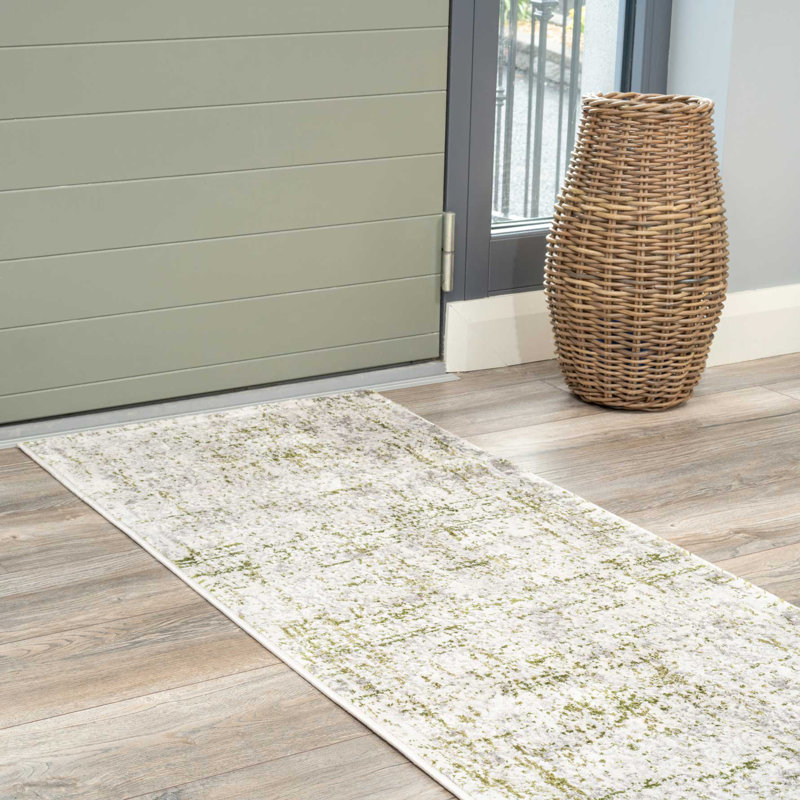 Hatton Abstract Area Rug, Runner 70 x 240cm