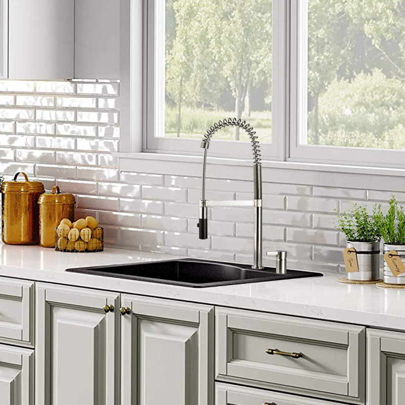 TITAMORE Pull Down Kitchen Faucet