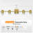 5 Light Track Lighting Fixtures Ceiling, LED Track Lighting Kit, No Bulb-107443522