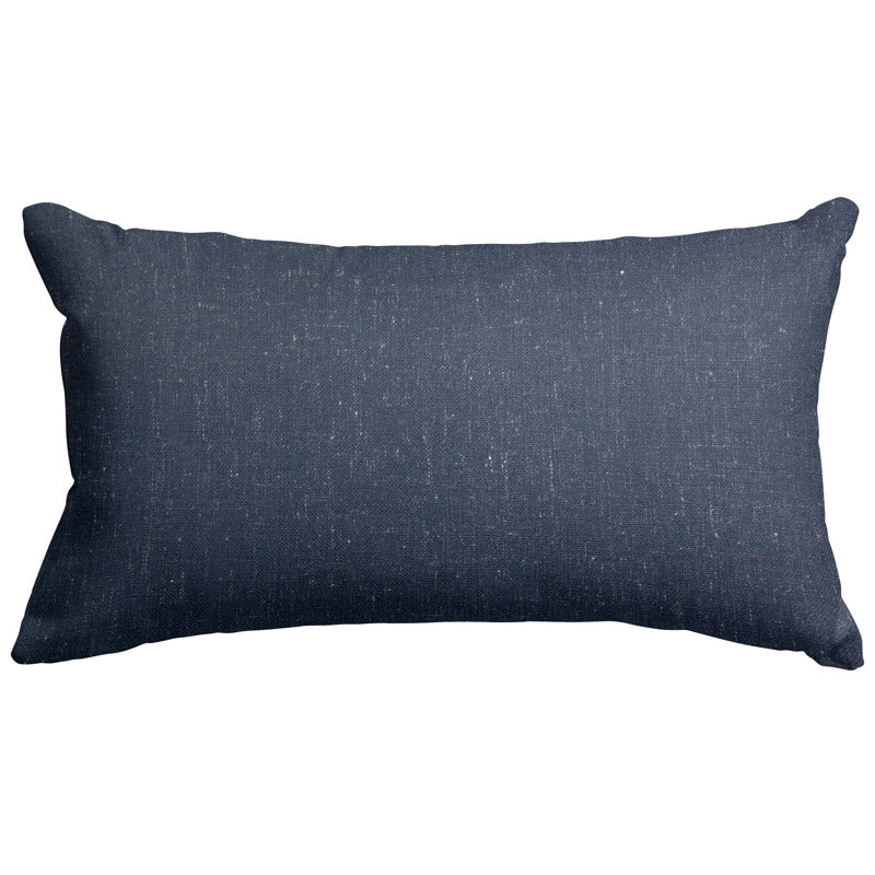Wales Reversible Throw Pillow, Navy