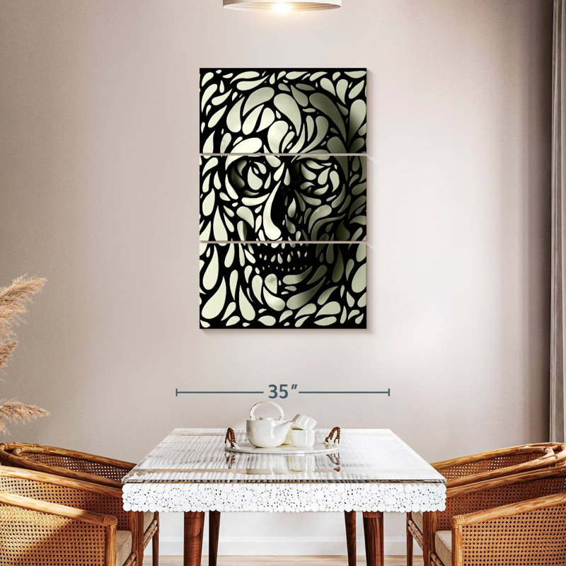 Kerner Skull I, 45" H x 28" W