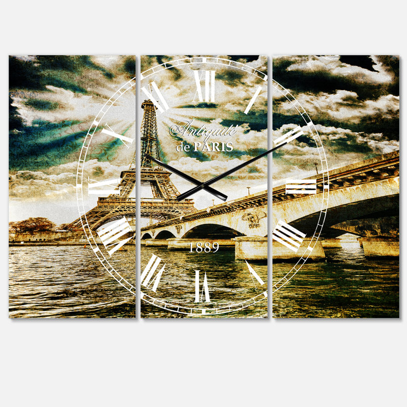 Très grande horloge murale Swigart