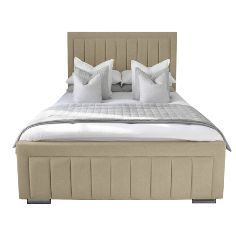 Abianna Upholstered Bed, Coffee, Super King (6')