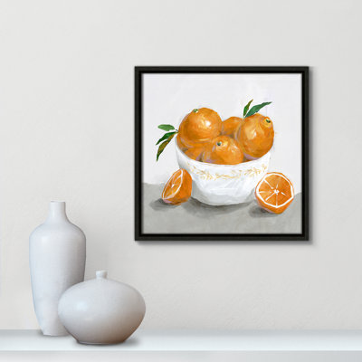 Abbaye «Oranges» par Isabelle Z - reproduction d'art