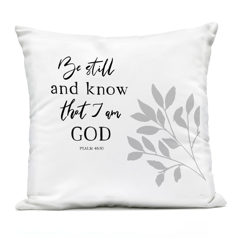 Coussin d'extérieur Be Still