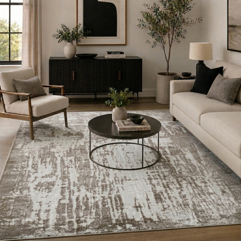 Forysthe Abstract Area Rug, Rectangle 120 x 170cm