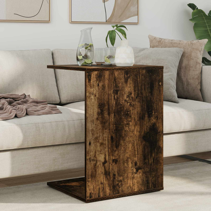 End Table, Smoked Oak