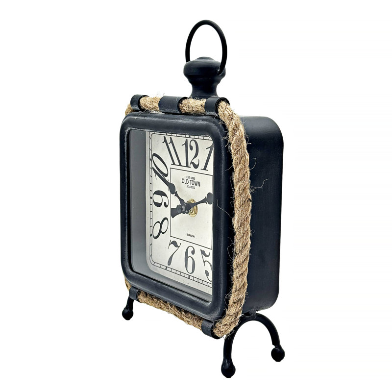 Vintage Pocket Watch Table Clock