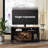 Retro Style Tv Mount And Cabinet Two-in-one