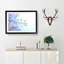 Pink Cherry Blossom Tree In Sunlight - Single Picture Frame Print on MDF-56704512-56704513
