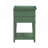 Carmona Vintage Green 2-Drawer Tray Top Nightstand-889680974