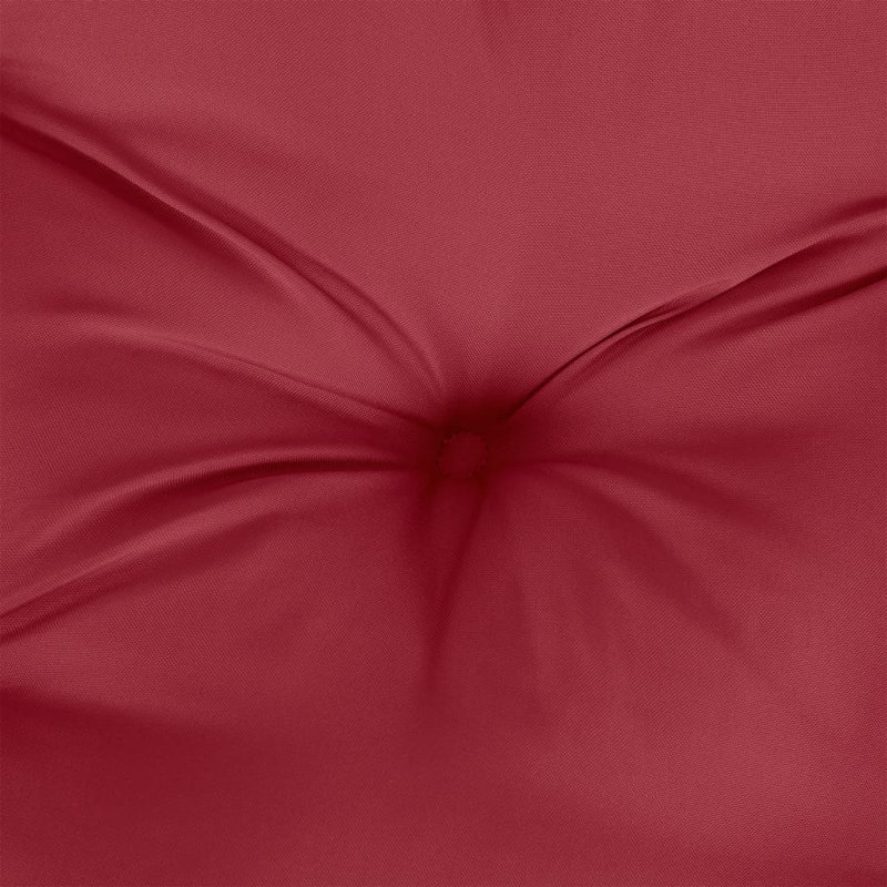 Outdoor 2.8'' Bench Seat / Back Cushion, Wine Red, 70.9" x 19.7"