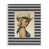 Giclée encadrée blanc bord de mer